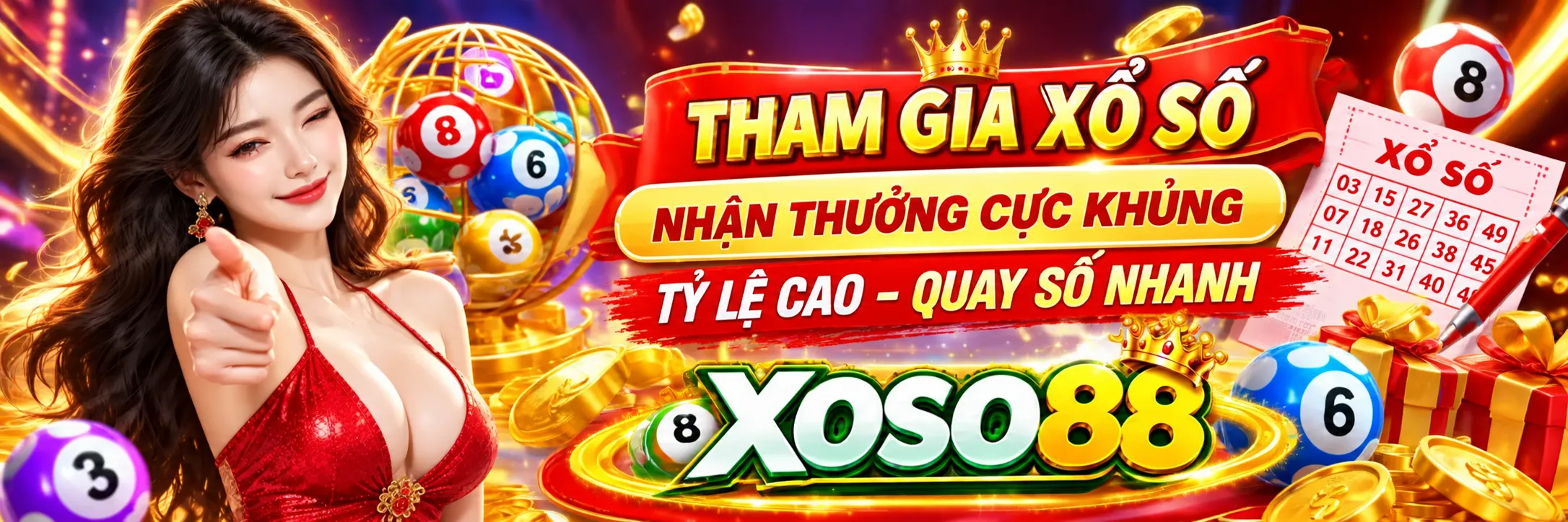 Nhận thưởng cực khủng XOSO88